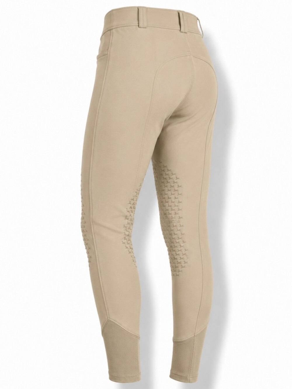 🏇 RJ Classics Harper Beige Knee Patch Riding Breeches Size 26R